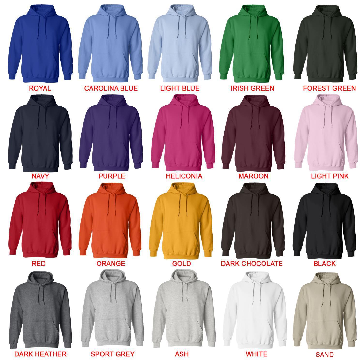 hoodie color chart - Chowder Merch