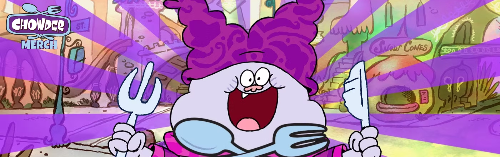 Chowder Merch Banner - Chowder Merch