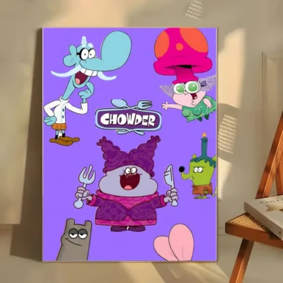 New Collection Cartoon Chowder Wall Art