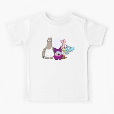 Chowder Cartoon Network Main Cast Kids T-shirt