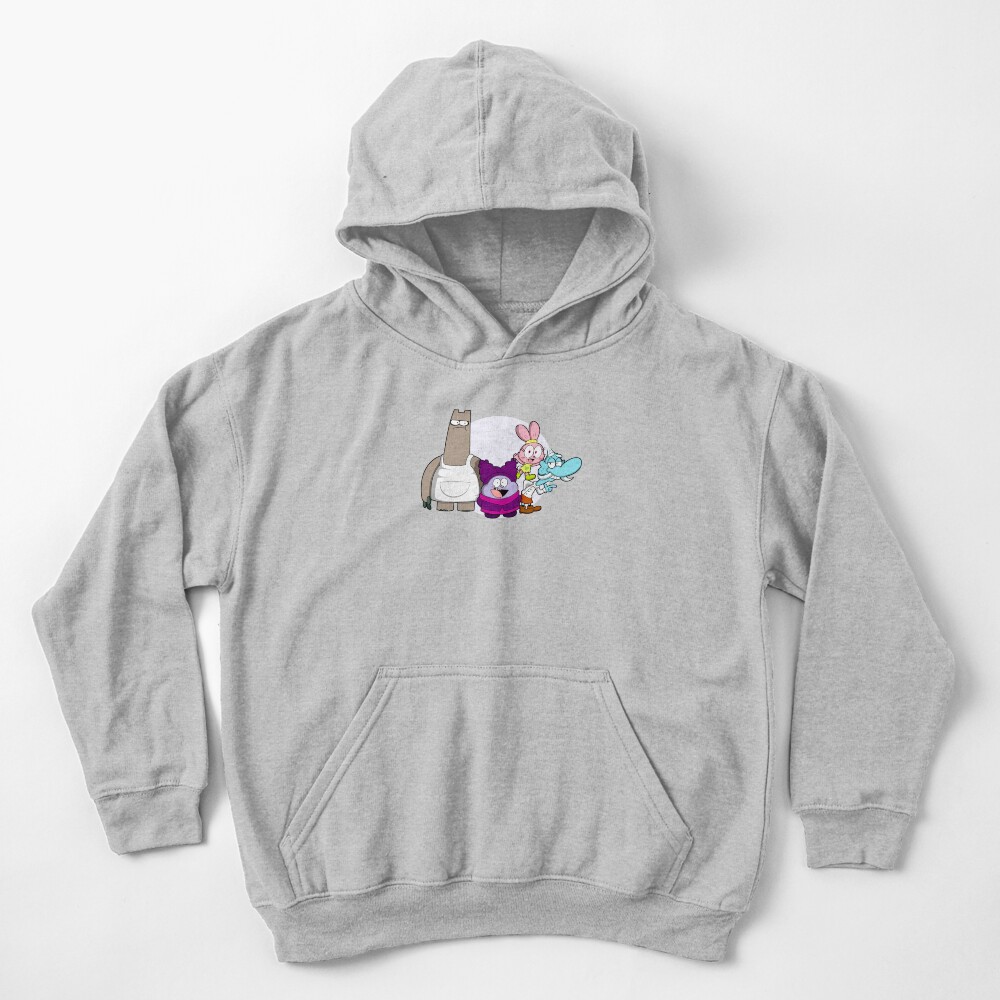 Chowder Cartoon Network Main Cast Kids Hoodie