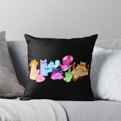 Chowder Characters Throw Pillow