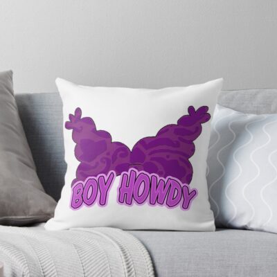 Chowder Boy Howdy Throw Pillow