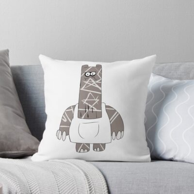 Schnitzel Chowder Throw Pillow